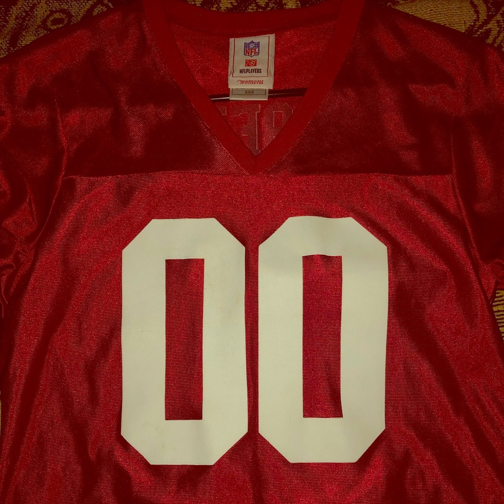 NFL 49er women’s jersey #00